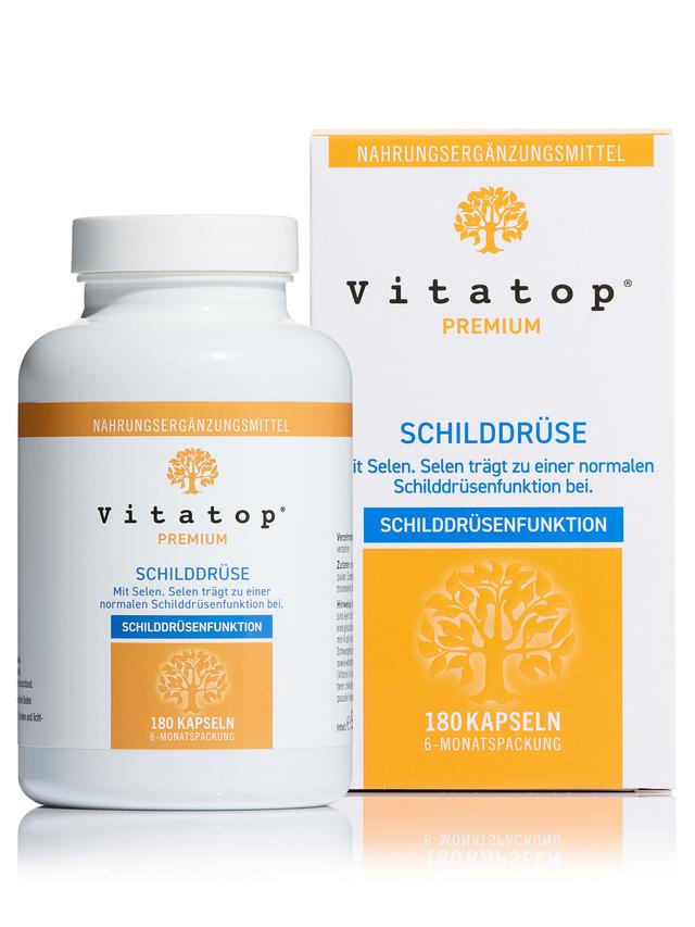 Produktbild von "Schilddrüse" mit Selen & Kelp Alge, Kapseln, 6-Monatsvorrat