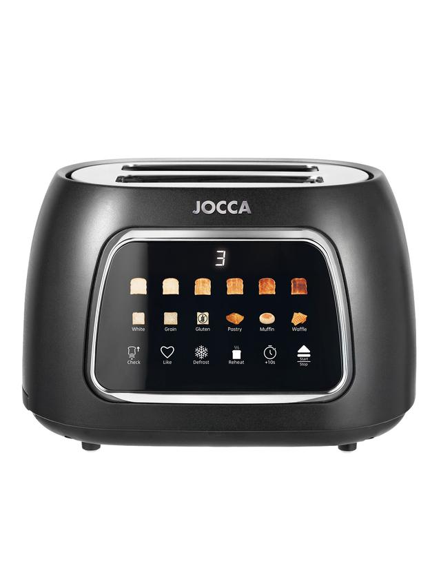 Produktbild von Jocca Toaster "Easy Touch" mit Digitalanzeige, Touchscreen, 6 Bräunungsstufen & Programmen, 800 W