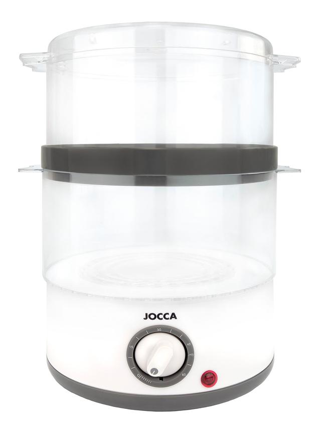 Produktbild von JOCCA Dampfgarer mit 2 Etagen & Timer, 4,4 l