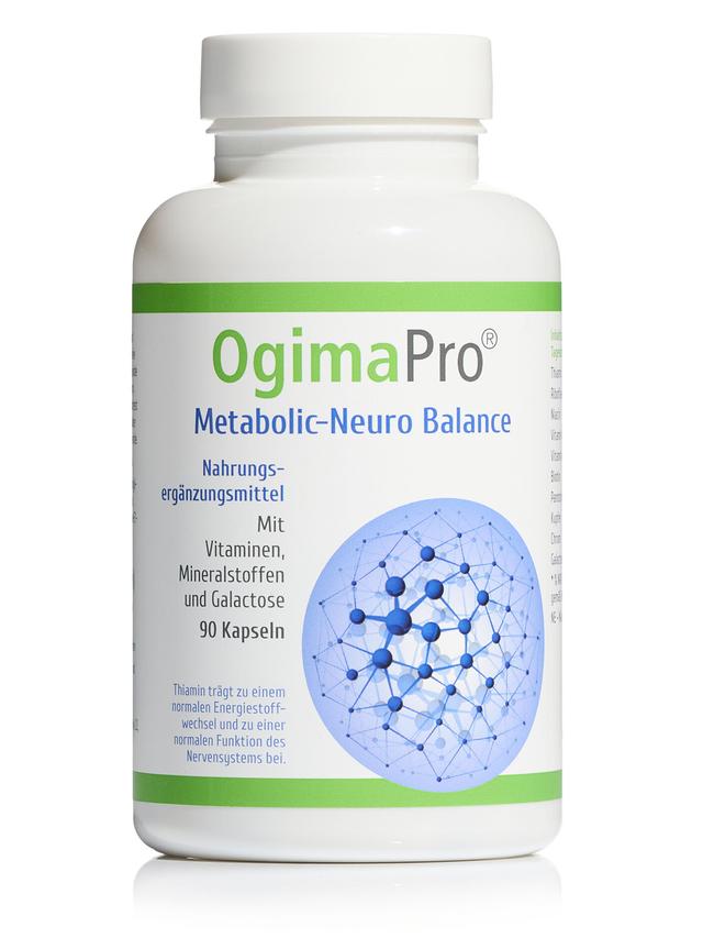 Produktbild von „Metabolic-Neuro Balance“ mit Galactose und B-Vitaminen, Kapseln, 3-Monatsvorrat