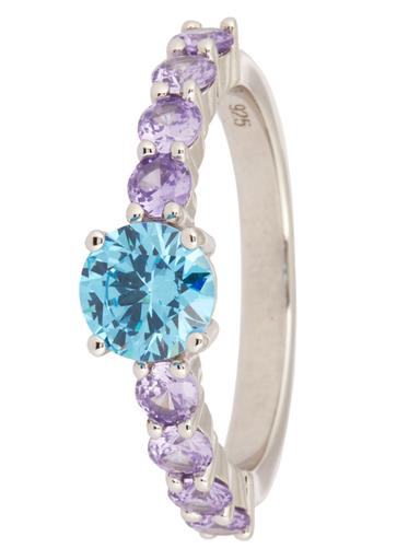 Produktbild Cocktail-Ring "Color Flash", Zirkonia