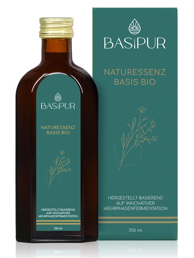 Produktbild von "Naturessenz Basis Bio" mit fermentierten Früchten und Gemüse, 250 ml