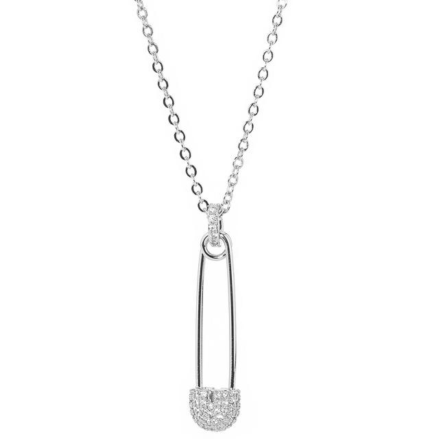 Produktbild von Anhänger und Kette "Glam Punk", Zirkonia