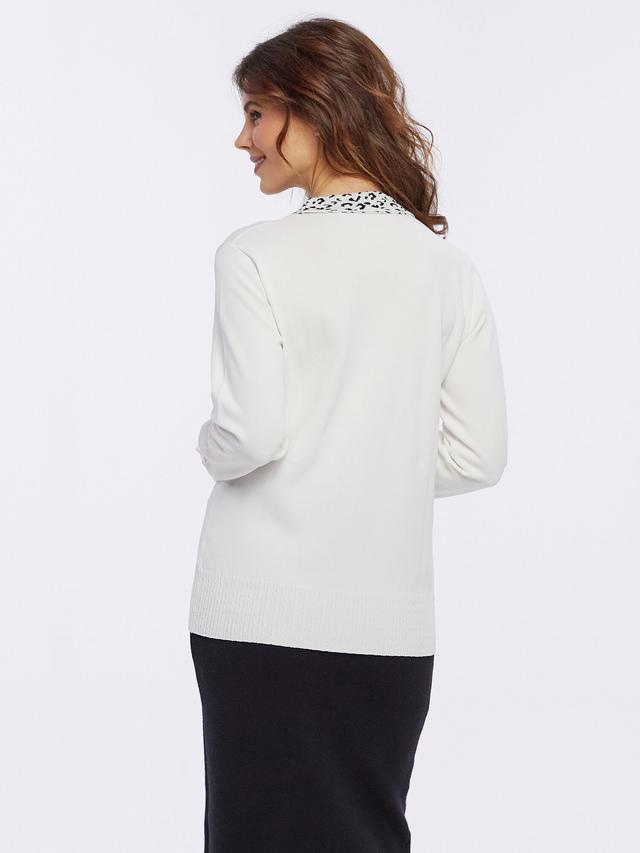 Produktbild von Pullover mit Schal