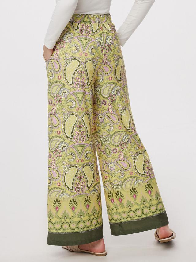 Produktbild von Palazzohose, All-Over Paisley Druck