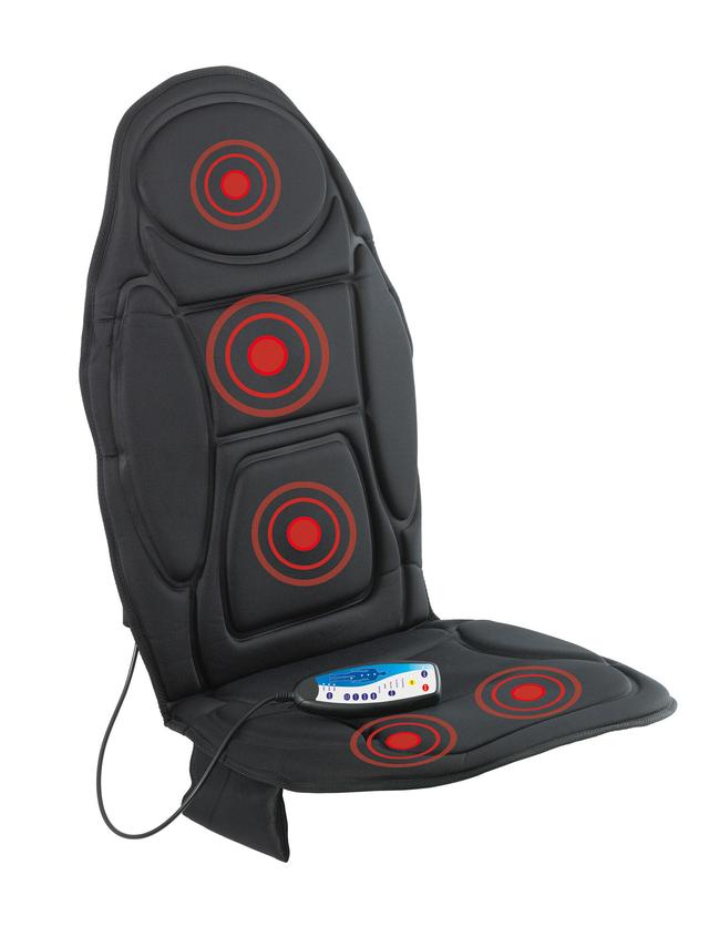 Produktbild von Massagematte elektrisch "5-Zonen Sessel & Stuhl" für Rücken & Beine, 5 Massageprogrammen, Timer