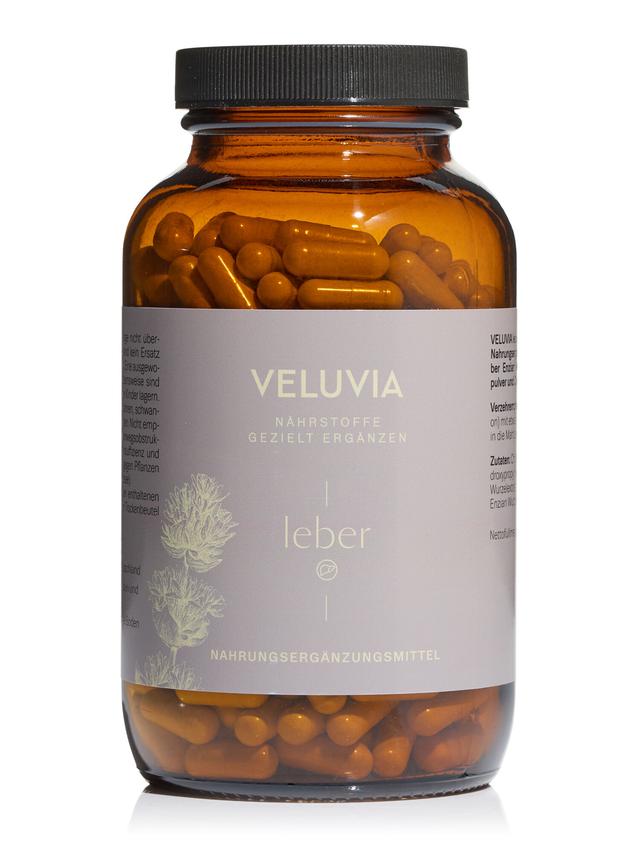 Produktbild von "leber" mit Cholin & Mariendistel Samen, Kapseln, 6-Monatsvorrat