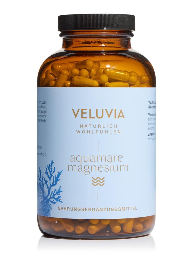 Produktbild von "aquamare magnesium" mit Magnesium aus Meerwasser Aquamin Mg TG , Kapseln, 6-Monatsvorrat