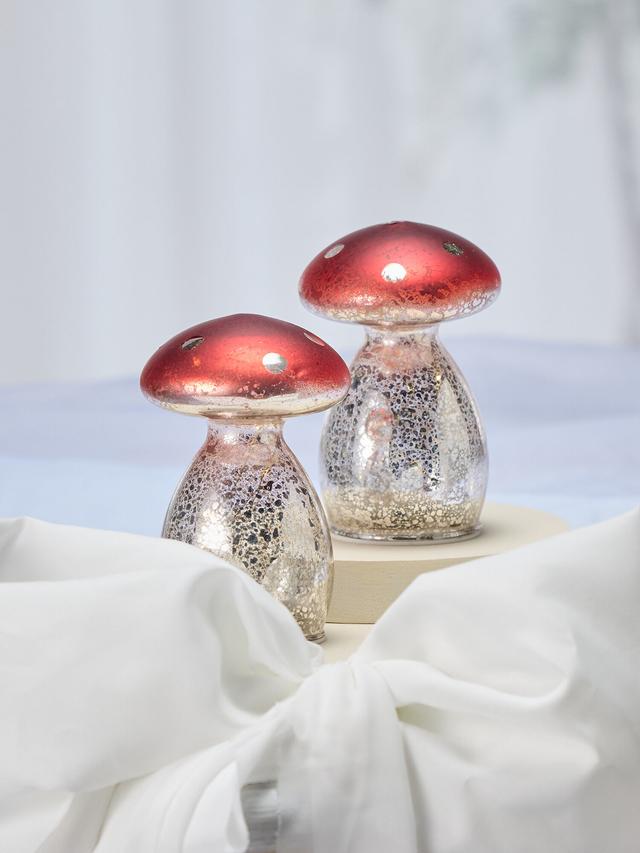 Produktbild von LED Leuchte "Fliegenpilz" Batteriebetrieben, 2er-Set