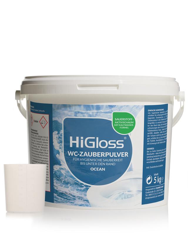 Produktbild von WC-Pulver mit Schmutzfinder auf Sauerstoffbasis, 5 kg