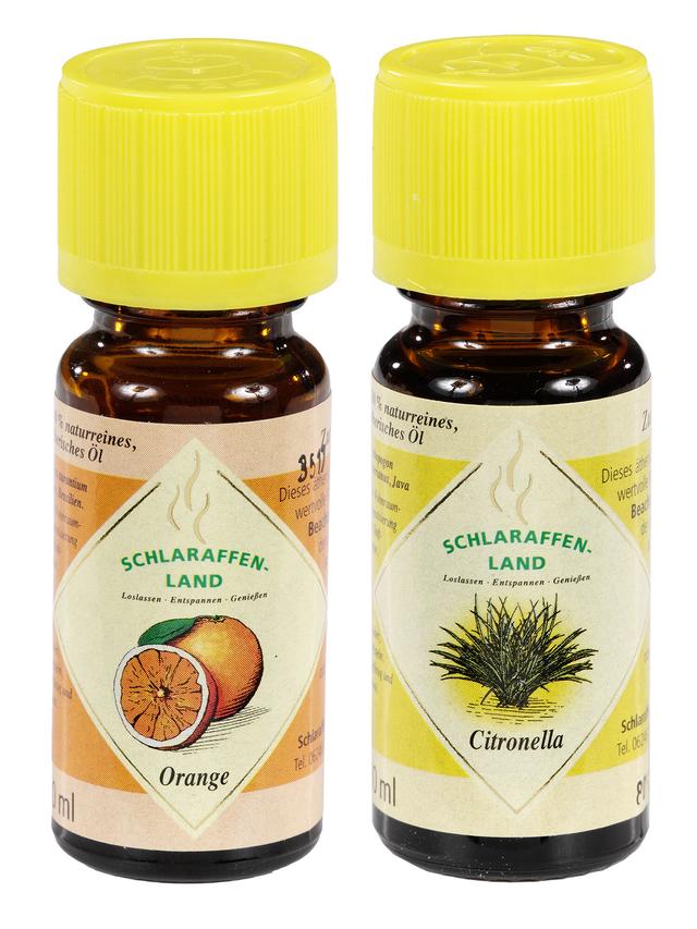 Produktbild von Ätherische Öle in zwei Duftrichtungen, frich oder zitrus, 10 ml, 2er-Set