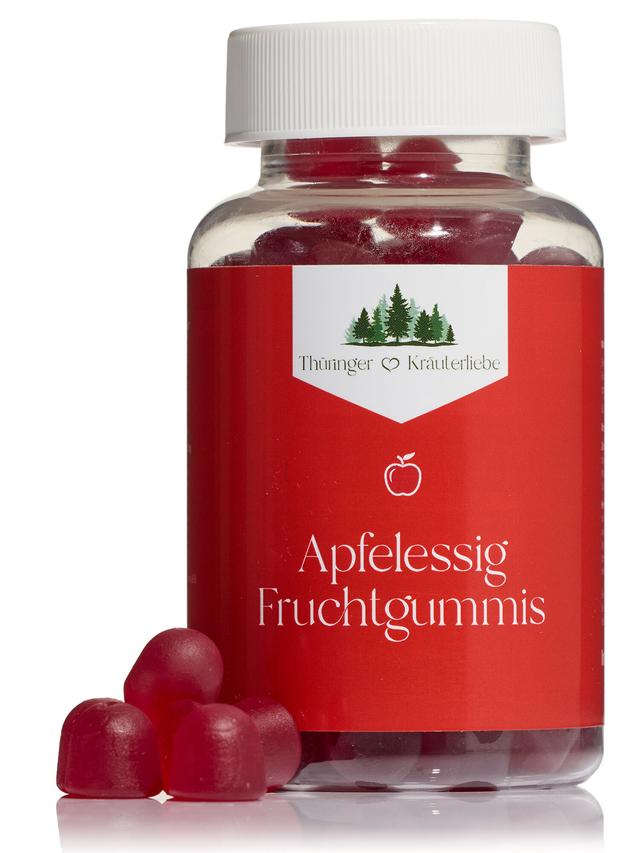 Produktbild von "Apfelessig Fruchtgummis" mit hochdosierten Vitaminen, 3-Monatsvorrat