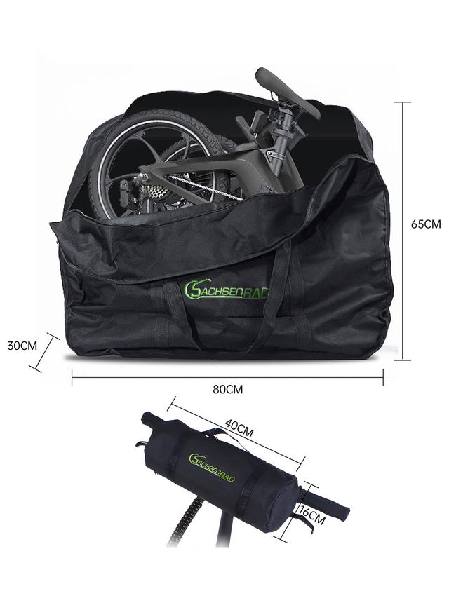 Produktbild von Fahrrad Transporttasche für Faltrad & E-Bike, mit Picknickmatte, 2-in-1