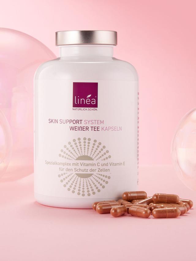 Produktbild von "Weißer Tee" mit Polyphenolen & Vitamin C, Kapseln, 6-Monatsvorrat - Abo