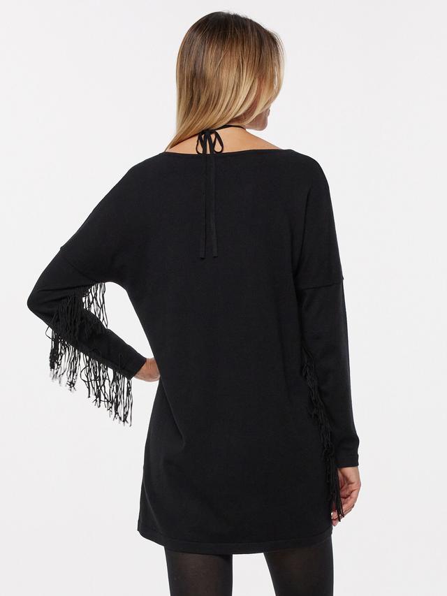 Produktbild von Longpullover mit Fransen
