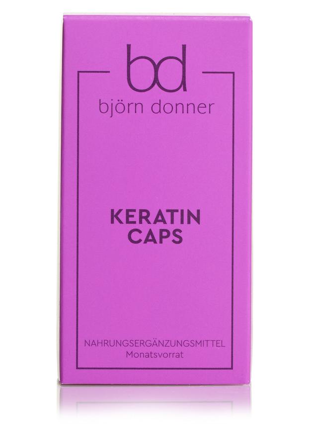 Produktbild von "Keratin Caps" mit dem studiengeprüften Markenrohstoff Cynatine® HNS, Monatsvorrat