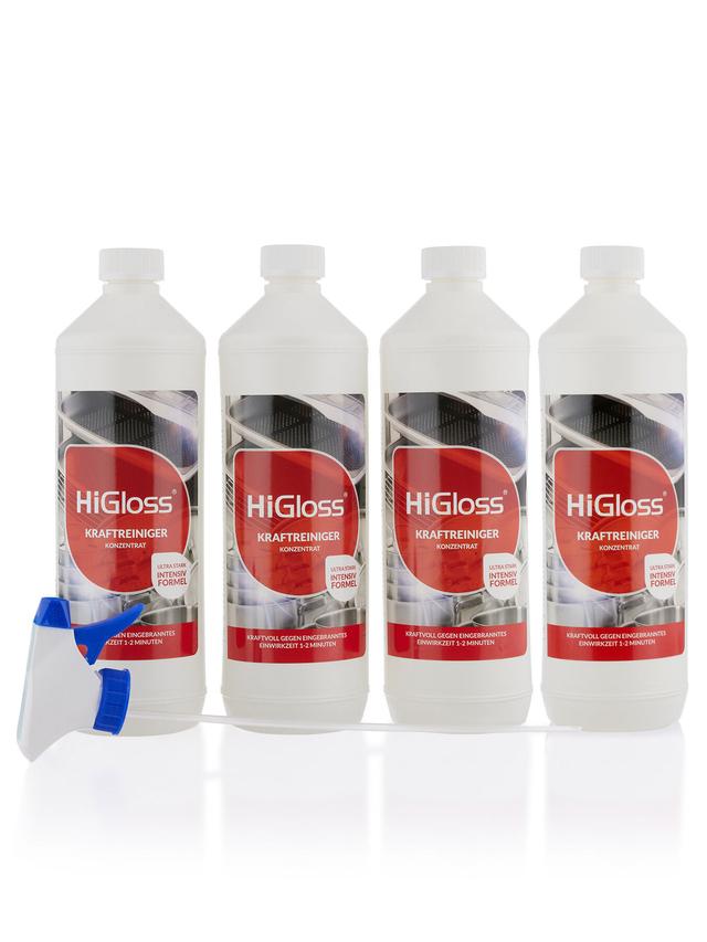 Produktbild von Flächenreiniger Konzentrat, kraftvoll gegen eingebranntes, 4x 1 L + Sprüher