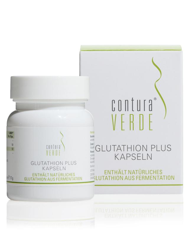 Produktbild von "Glutathion Plus" reines L-Glutathion in reduzierter Form, Kapseln, 2-Monatsvorrat