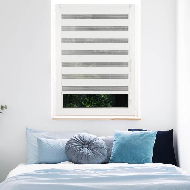 Produktbild von Doppelrollo "just" ohne Bohren mit Klemmträger, 45 x 160 cm