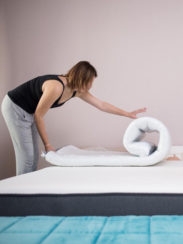 Produktbild von Matratzentopper "EaZzzy Topper Classic" ergonomisch, atmungsaktiv, 90 x 200 cm