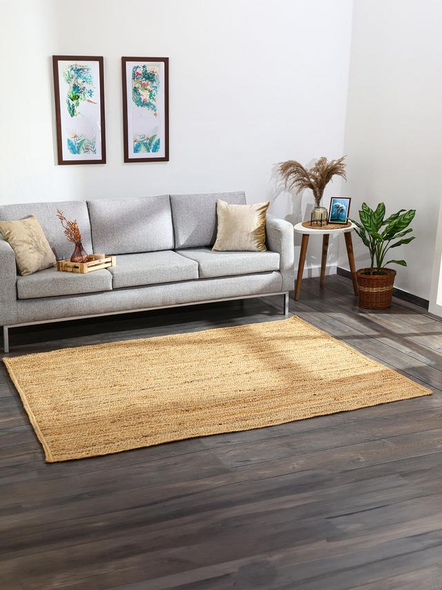 Produktbild von Naturteppich "Jute Naturfaser" Boho, nachhaltig, 230 x 160 cm