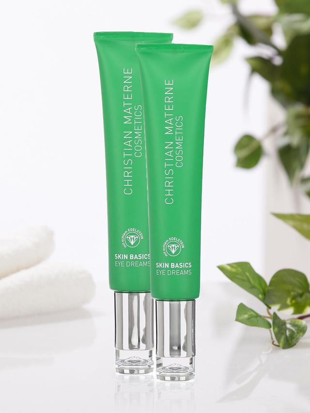 Produktbild von Augenserum "Skin Basics Eye Dreams Doppelpack" Anti Aging, gegen Schwellungen, 2x 50 ml