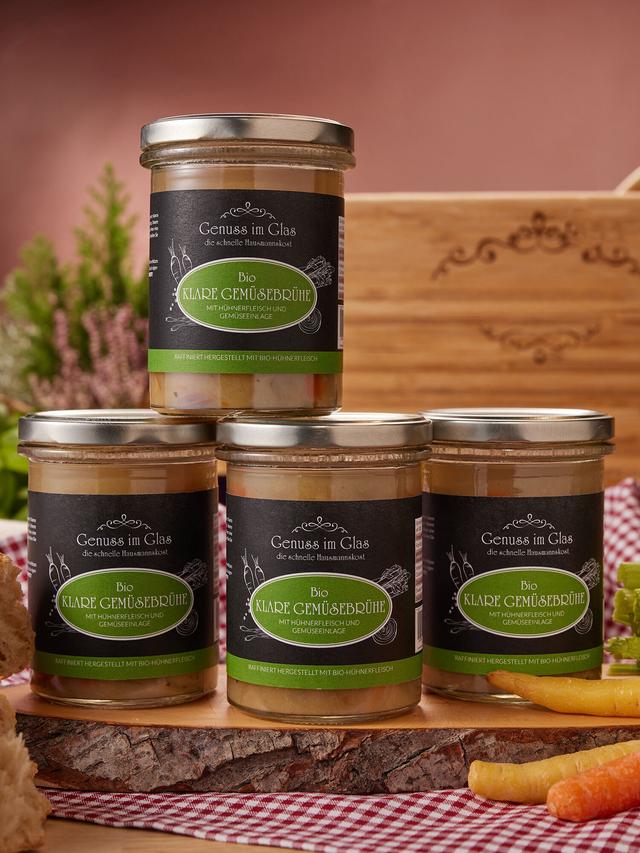 Produktbild von Bio-Hühnersuppe, 4er-Set