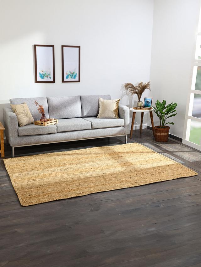 Produktbild von Naturteppich "Jute Naturfaser" Boho, nachhaltig, 250 x 200 cm