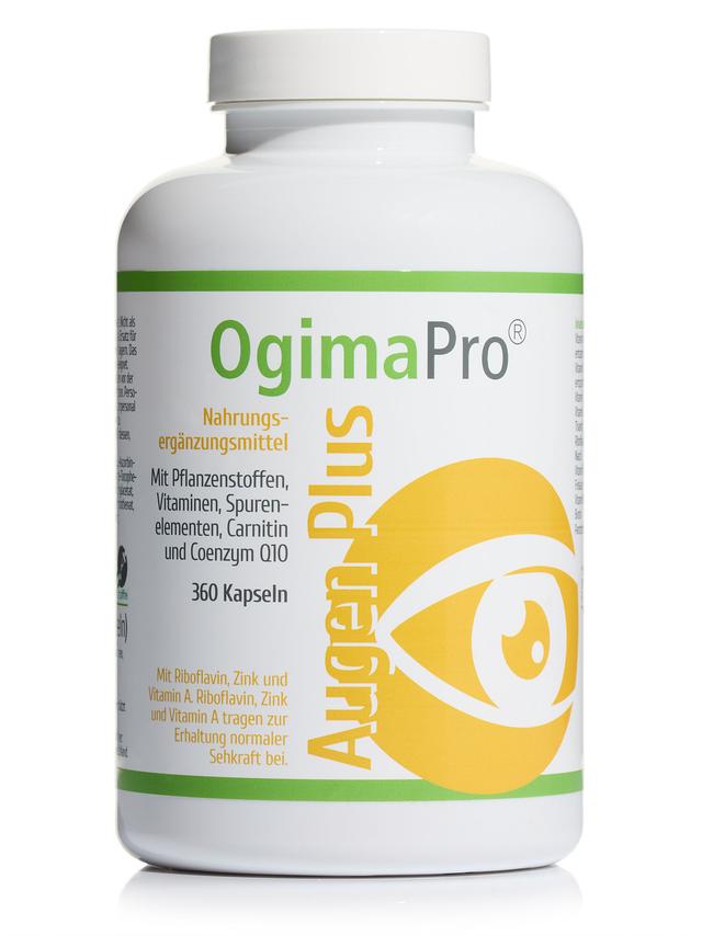 Produktbild von "Augen Plus" mit Lutein und Zeaxanthin, Kapseln, Jahresvorrat