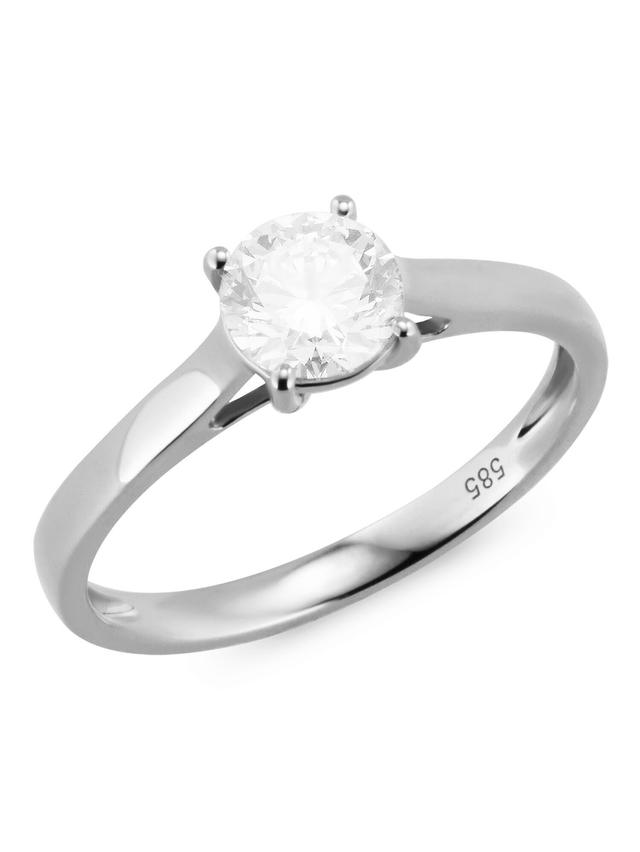 Produktbild von Diamant-Ring, LG, ca. 1,00 ct., Brillant, Gold 585, Gelbgold oder Weißgold