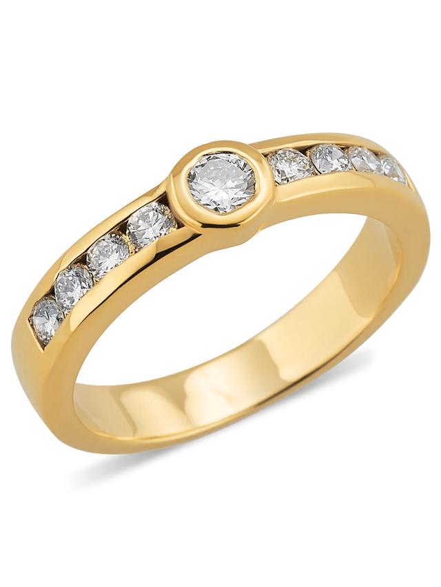 Produktbild von Diamant-Ring, LG, ges. ca. 0,78 ct., Brillant, Silber 925, rhodiniert oder vergoldet