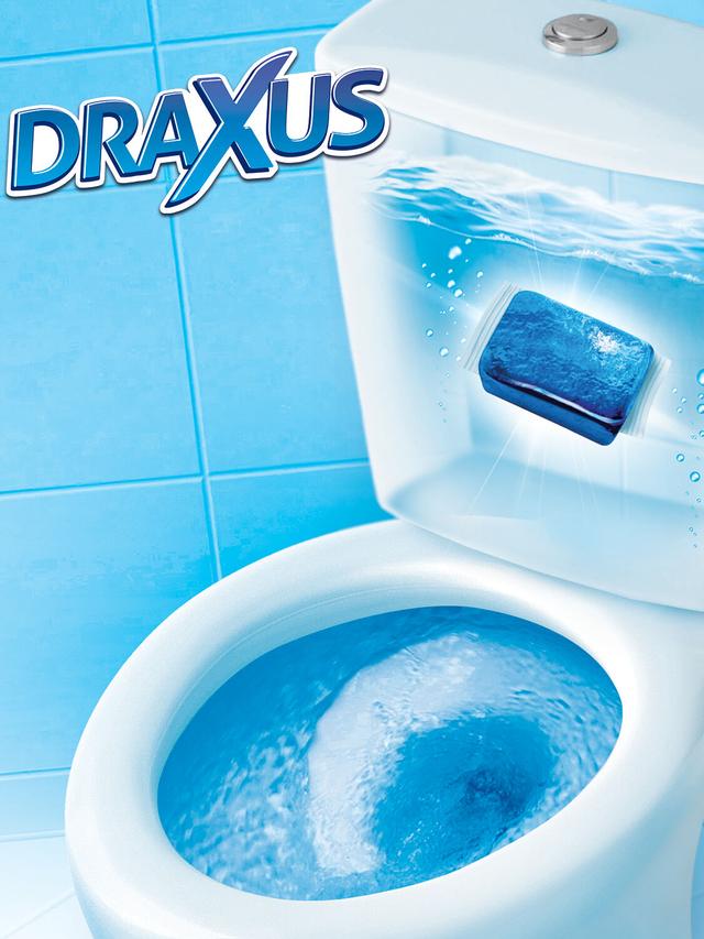 Produktbild von DRAXUS Spülkasten Tabs, Kalkschutz, dauerhafte WC Frische, 30er-Set