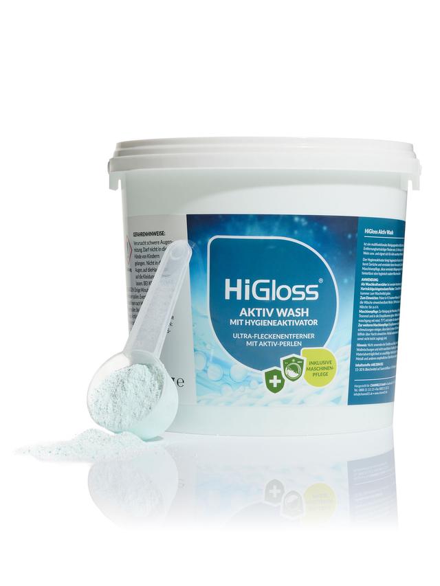 Produktbild von Bleichmittel "Aktiv Wash" gegen hartnäckige Flecken, 2,5 kg