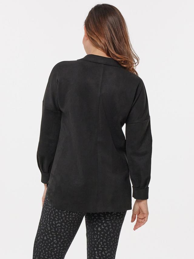 Produktbild von Hemdjacke Velourslederoptik