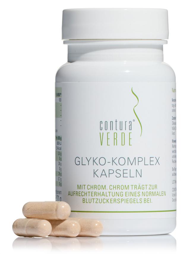 Produktbild von "Glyko-Komplex" mit Apfel- und Olivenextrakt Pomolive®, Kapseln, Monatsvorrat