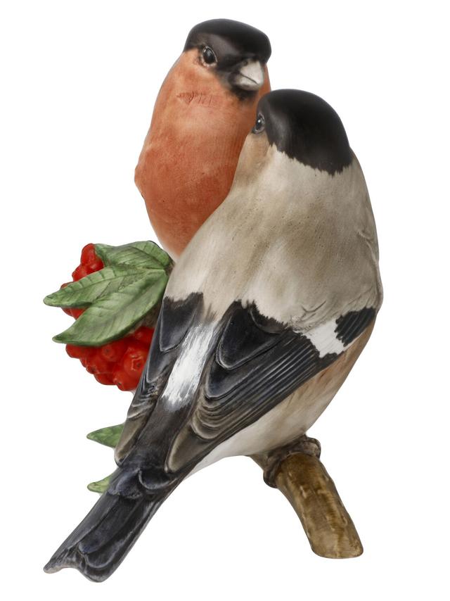 Produktbild von Goebel Figur "Gimpelpaar" aus Biskuitporzellan