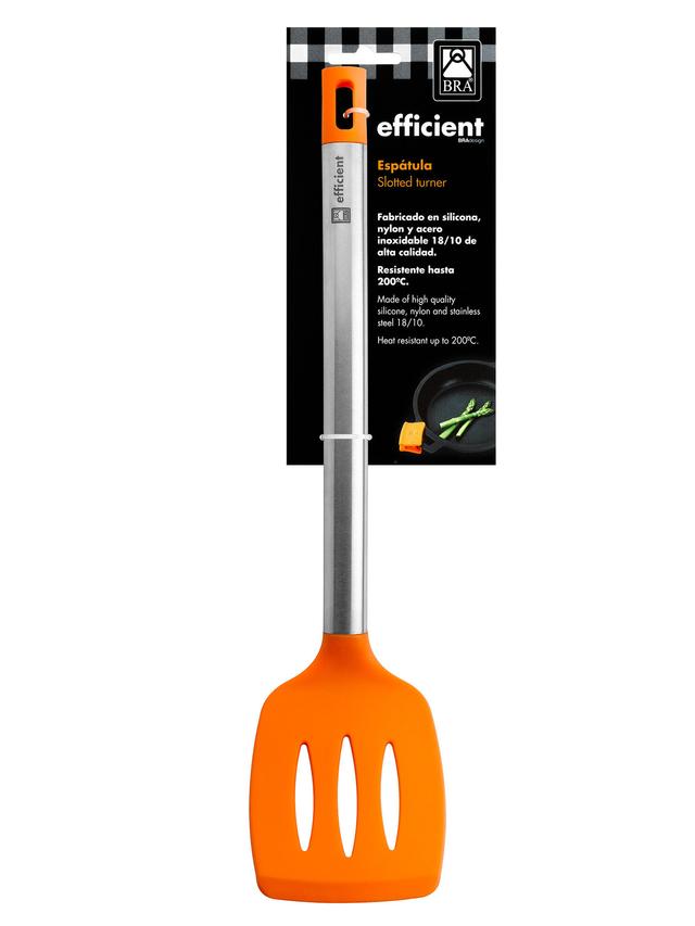 Produktbild von Pfannenwender aus Edelstahl mit Silikonkopf, EFFICIENT-Serie