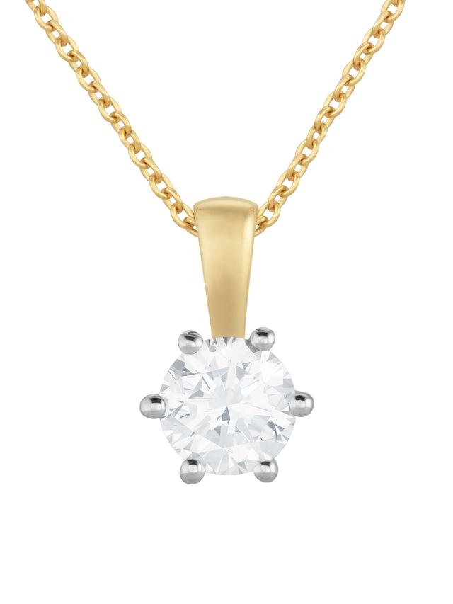 Produktbild von Brillant-Anhänger, Brillant, Silber 925