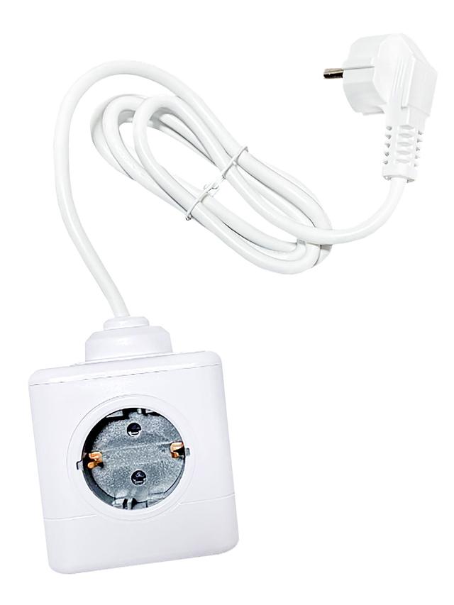 Produktbild von Technaxx Steckdosenleiste "USB TX-195" Vier 230V-Steckdosen und drei USB-Anschlüsse für simultanes Laden