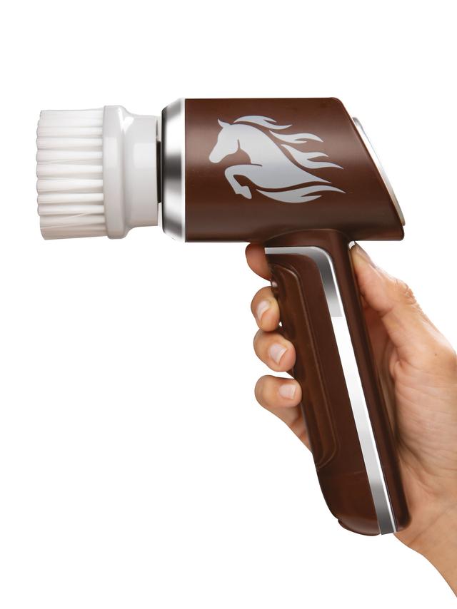 Produktbild von Horsepower Elektrische Reinigungsbürste "Scrubber" mit 5 Aufsätzen, akkubetrieben, rotierender Bürste, 350 U/min