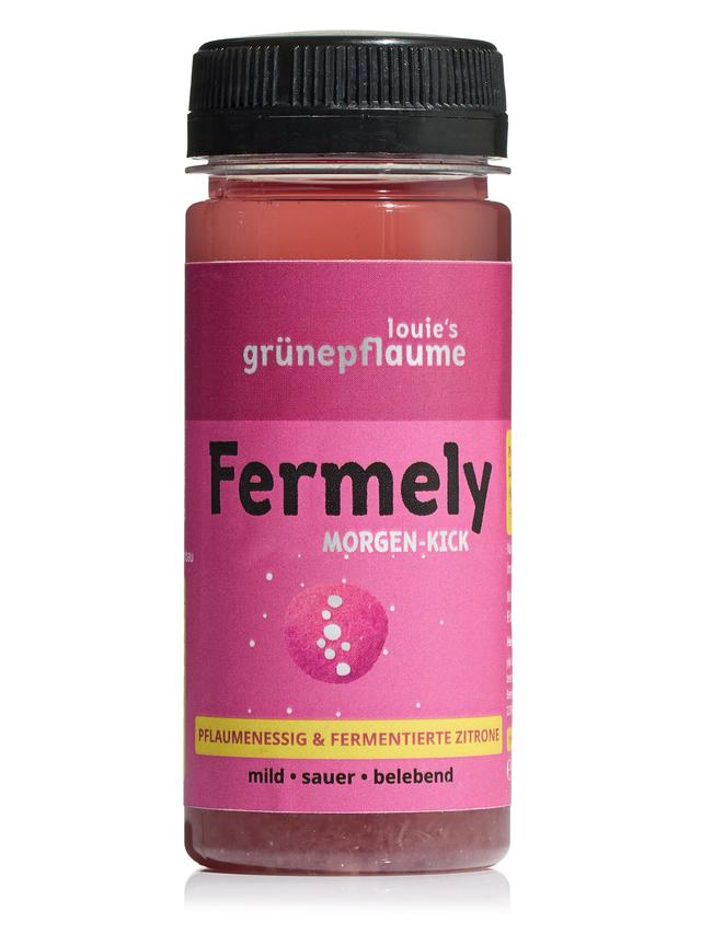Produktbild von louie's grünepflaume Fermely Pflaumen-Essig-Zitronen Shot, 7-teiliges Set