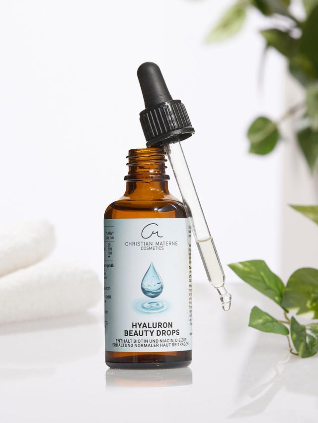Produktbild von "Hyaluron Beauty Drops" mit Biotin und Niacin, 50-Tagesvorrat