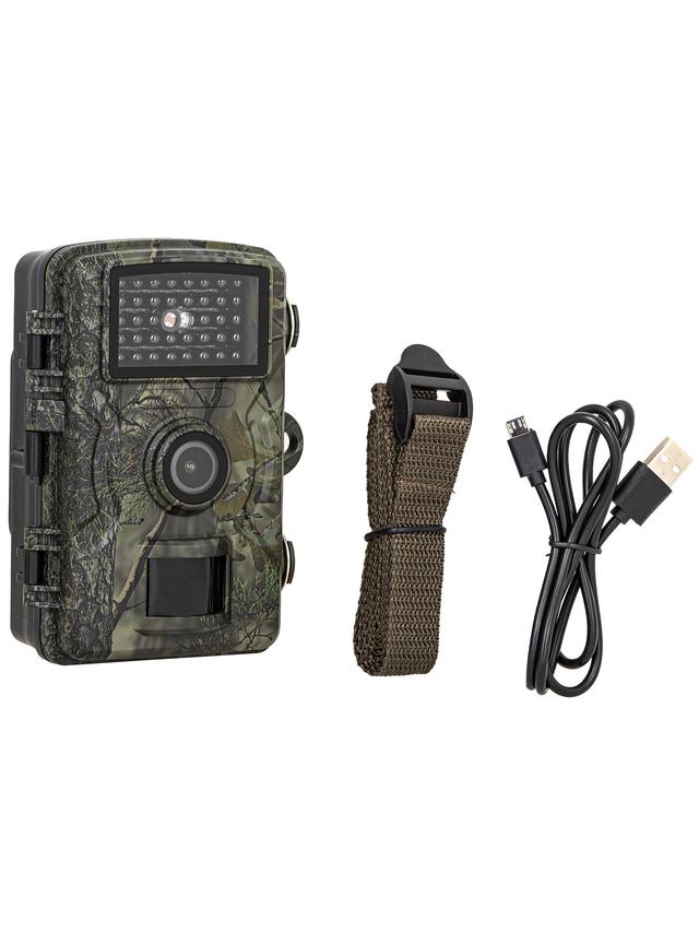 Produktbild von Wildkamera mit Nachtsicht, Bewegungsmelder, Wärmesensor, 16 MP mit Full HD