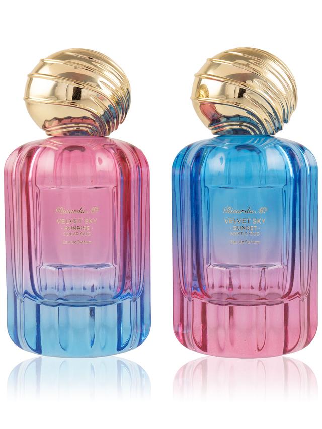 Produktbild von Parfüm Set "WOS Velvet Sky Eau de Parfum" Oud Duft, mit Tages-und Abendduft, 2x 100 ml