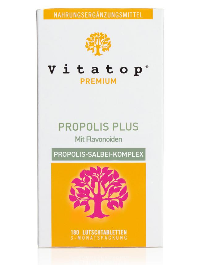 Produktbild von "Propolis Plus" mit Salbeiextrakt, Lutschtabletten, 3-Monatsvorrat