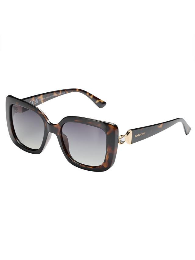 Produktbild von Sonnenbrille "Heidi" mit UV-Schutz, polarisiert, Braun gemustert