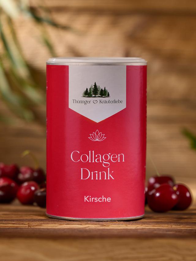 Produktbild von Collagen Drink Kirsche, Monatsvorrat