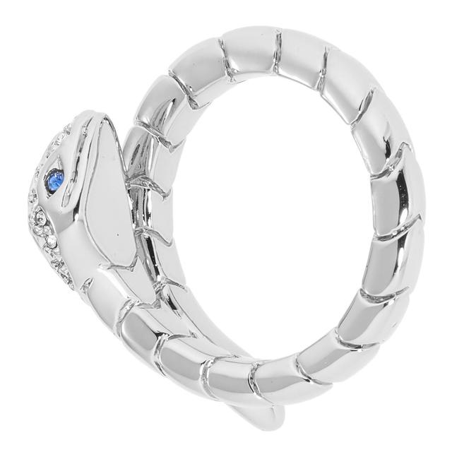 Produktbild von Croisé-Ring "Brilliant Mamba", Zirkonia ca.0,301ct, poliert