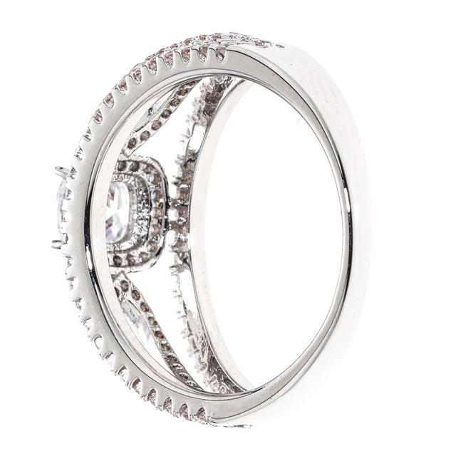 Produktbild von Cocktail-Ring "Antigua Dream", Zirkonia, rhodiniert