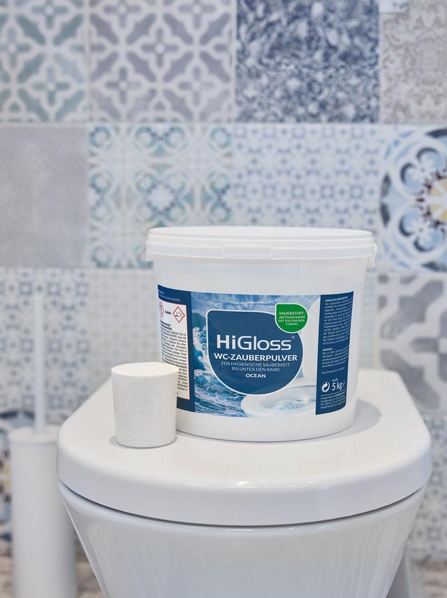 Produktbild von WC-Pulver mit Schmutzfinder auf Sauerstoffbasis, 5 kg